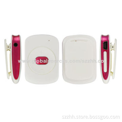 Clip Flash MP3 Players, Support MP3/WMA Music Format, Built-in Li-ion Battery